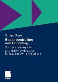 Enlarge image Cover: Steuercontrolling und Reporting - Springer Gabler