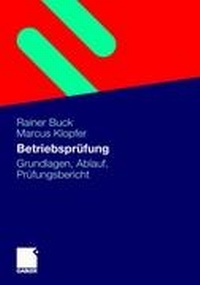 Enlarge image Cover: Betriebsprüfung - Springer Gabler