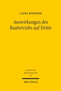 Abbildung von: Auswirkungen des Baubetriebs auf Dritte - Mohr Siebeck