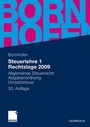 Bild: Steuerlehre 1 Rechtslage 2009 - Springer Gabler