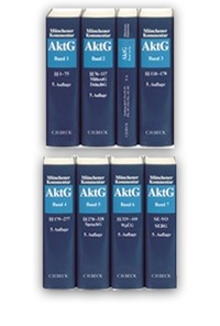 Abbildung von: Münchener Kommentar zum Aktiengesetz: AktG - Gesamtwerk - C.H.BECK
