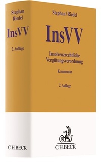 Abbildung von: Insolvenzrechtliche Vergütungsverordnung: InsVV - C.H.BECK