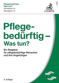 Cover: Pflegebed&uuml;rftig - Was tun? - C.H.BECK