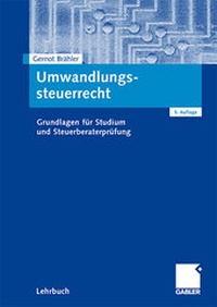 Abbildung von: Umwandlungssteuerrecht - Springer Gabler