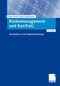Abbildung von: Risikomanagement und KonTraG - Springer Gabler
