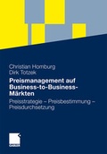 Cover: Preismanagement auf Business-to-Business-M&auml;rkten - Springer Gabler