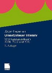 Abbildung von: Umsatzsteuer intensiv - Springer Gabler