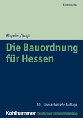 Cover: Die Bauordnung f&uuml;r Hessen - Deutscher Gemeindeverlag