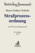 Cover: Strafprozessordnung: StPO - C.H.BECK