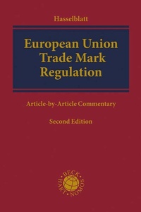 Abbildung von: European Union Trade Mark Regulation - C.H.BECK