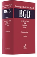Cover: B&uuml;rgerliches Gesetzbuch: BGB Band 5 - C.H.BECK