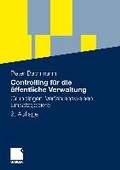 Cover: Controlling f&uuml;r die &ouml;ffentliche Verwaltung - Springer Gabler