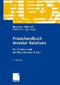 Cover: Praxishandbuch Investor Relations - Springer Gabler
