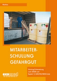 Bild: Mitarbeiterschulung Gefahrgut - ecomed Storck