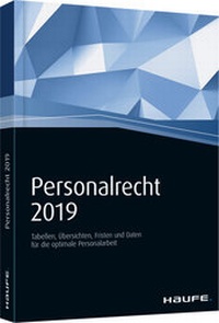 Abbildung von: Personalrecht 2019 - Haufe-Lexware