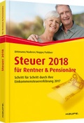 Cover: Steuer 2018 f&uuml;r Rentner und Pension&auml;re - Haufe-Lexware