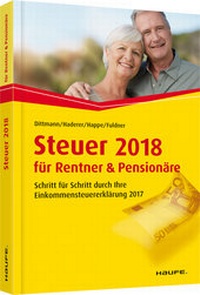 Abbildung von: Steuer 2018 für Rentner und Pensionäre - Haufe-Lexware