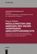Cover: M&ouml;glichkeiten und Grenzen des neuen Verm&ouml;gensabsch&ouml;pfungsrechts - De Gruyter
