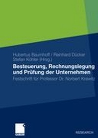 Abbildung von: Besteuerung, Rechnungslegung und Prüfung der Unternehmen - Springer Gabler
