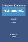 Bild: Münchener Kommentar zum Aktiengesetz: AktG - Band 1 - C.H.BECK