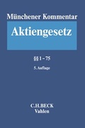 Abbildung von: Münchener Kommentar zum Aktiengesetz: AktG - Band 1 - C.H.BECK