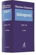 Abbildung von: Münchener Kommentar zum Aktiengesetz: AktG - Band 3 - C.H.BECK