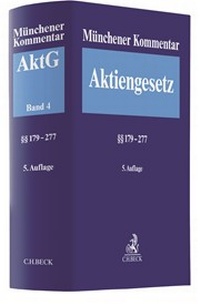 Abbildung von: Münchener Kommentar zum Aktiengesetz: AktG - Band 4 - C.H.BECK