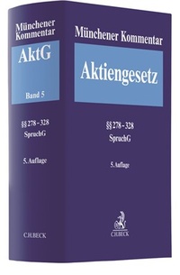 Abbildung von: Münchener Kommentar zum Aktiengesetz: AktG - Band 5 - C.H.BECK