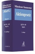 Abbildung von: Münchener Kommentar zum Aktiengesetz: AktG - Band 6 - C.H.BECK
