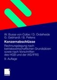 Enlarge image Cover: Konzernabschlüsse - Springer Gabler