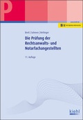 Cover: Die Pr&uuml;fung der Rechtsanwalts- und Notarfachangestellten - NWB