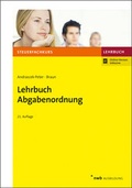 Cover: Lehrbuch Abgabenordnung - NWB