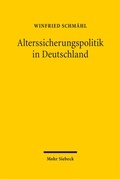 Cover: Alterssicherungspolitik in Deutschland - Mohr Siebeck
