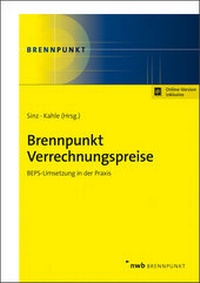 Enlarge image Cover: Brennpunkt Verrechnungspreise - NWB