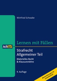 Abbildung von: Strafrecht Allgemeiner Teil - Boorberg