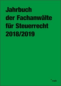 Abbildung von: Jahrbuch der Fachanwälte für Steuerrecht 2018/2019 - NWB