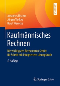 Abbildung von: Kaufmännisches Rechnen - Springer Gabler
