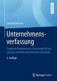 Abbildung von: Unternehmensverfassung - Springer Gabler