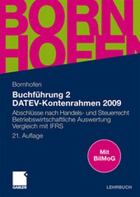 Abbildung von: Buchführung 2 DATEV-Kontenrahmen 2009 - Springer Gabler
