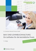 Cover: BAV und Lohnbuchhaltung - Wolters Kluwer Deutschland