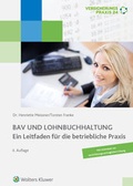 Cover: BAV und Lohnbuchhaltung - Wolters Kluwer Deutschland