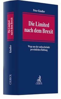 Abbildung von: Die Limited nach dem Brexit - C.H.BECK