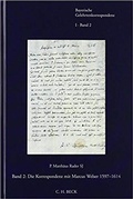 Cover: Die Korrespondenz mit Marcus Welser Band II: 1597-1614 - C.H.BECK