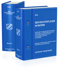 Abbildung von: Der Rechtspfleger in Bayern - Juristischer Verlag Pegnitz