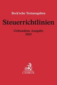 Abbildung von: Steuerrichtlinien Gebundene Ausgabe 2019 - C.H.BECK