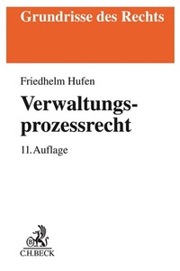 Abbildung von: Verwaltungsprozessrecht - C.H.BECK