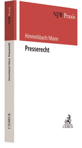 Cover: Presserecht - C.H.BECK