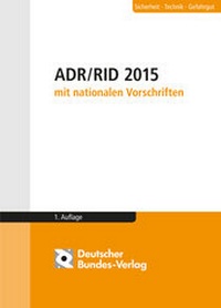 Bild: ADR / RID 2015 mit nationalen Vorschriften - Deutscher Bundes-Verlag