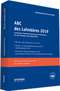 Bild vergrößern Bild: ABC des Lohnbüros 2019 - Stollfuß