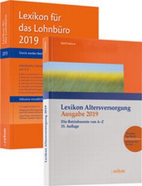 Abbildung von: Buchpaket: Lexikon für das Lohnbüro 2019 und Lexikon Altersversorgung 2019 - Rehm
